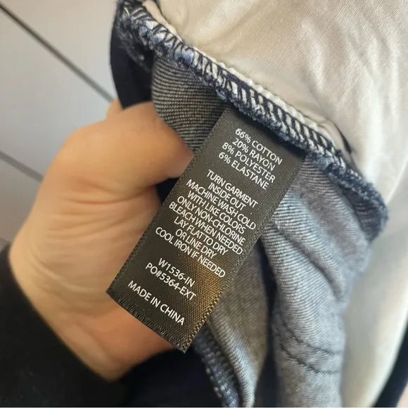 Betabrand | Straight Leg 4 Pocket Yoga Denim Indigo Blue Size XL