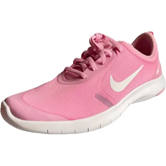 Big Girl’s Sneakers Size 7Y Nike Flex Experience RN 8 Grade School Pink