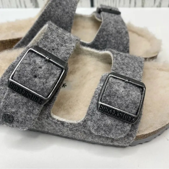 Birkenstock Arizona Happy Lamb Kids slides size 12