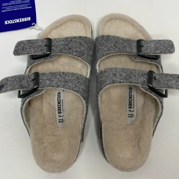 Birkenstock Arizona Happy Lamb Kids slides size 13