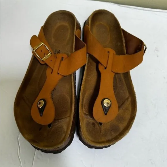 BIRKENSTOCK Betula GIZEH Thong Nubuck Boho Sandals Slides Mules Eva Neutral 10
