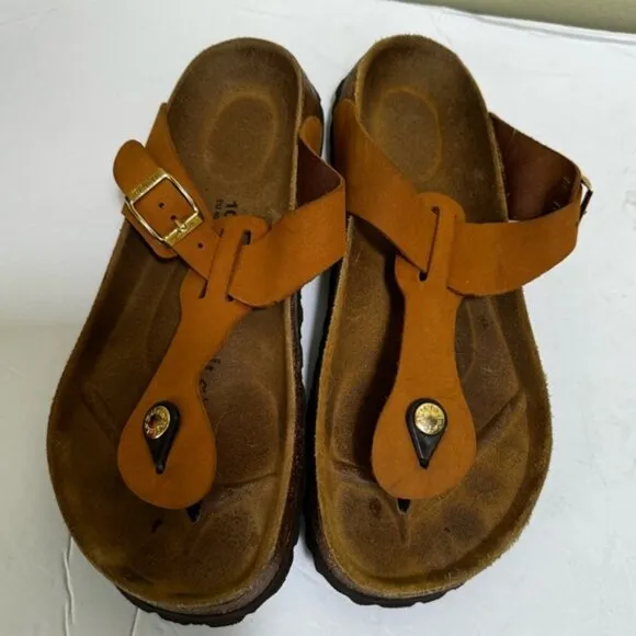 BIRKENSTOCK Betula GIZEH Thong Nubuck Boho Sandals Slides Mules Eva Neutral 10