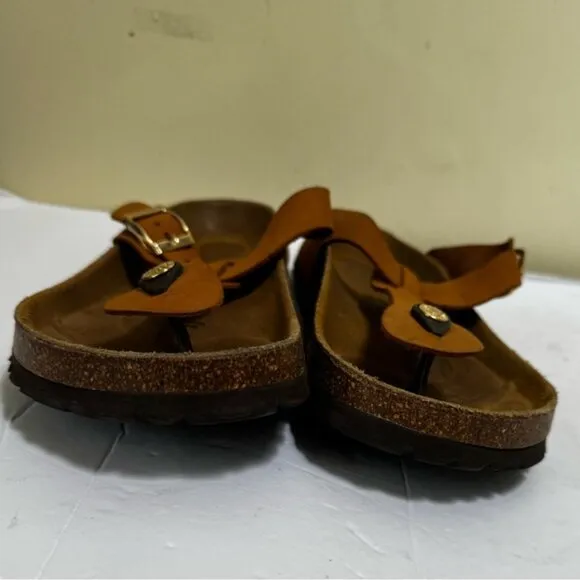 BIRKENSTOCK Betula GIZEH Thong Nubuck Boho Sandals Slides Mules Eva Neutral 10