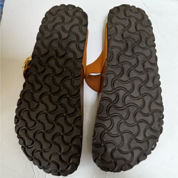 BIRKENSTOCK Betula GIZEH Thong Nubuck Boho Sandals Slides Mules Eva Neutral 10
