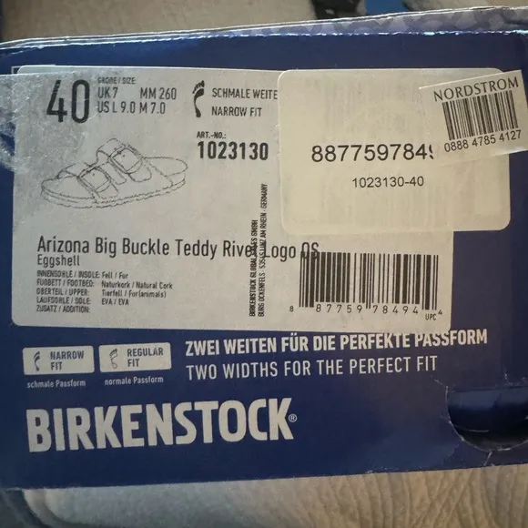 Birkenstock Gold Big Buckle Arizona Teddy Freepeople
