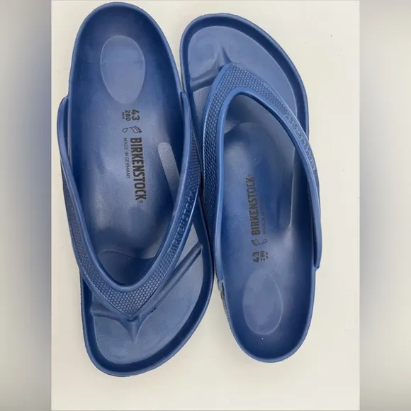 Birkenstock Honolulu EVA Sandals EU 43 Men’s US 10 Regular Fit Navy Blue NEW
