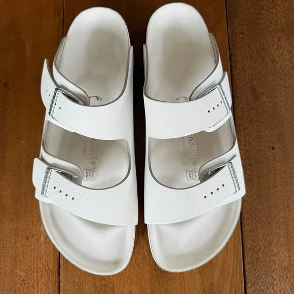 Birkenstock Monterey Natural Leather Sandal Exquisite White Mens 13 Narrow EU46