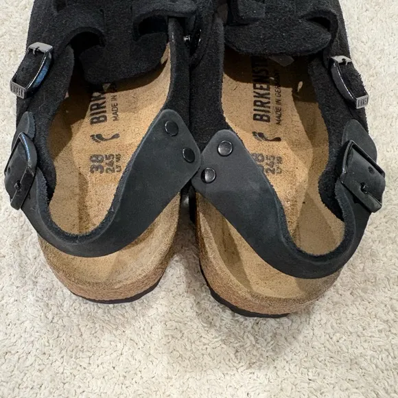 Birkenstock Tokyo II Suede Slides Size 38 / 7