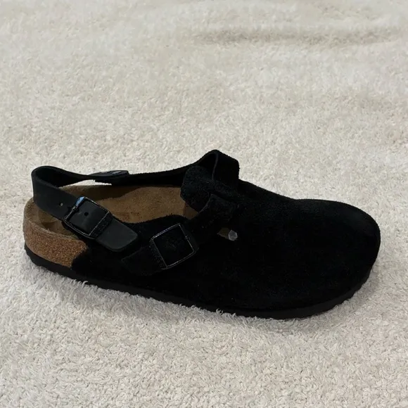 Birkenstock Tokyo II Suede Slides Size 38 / 7