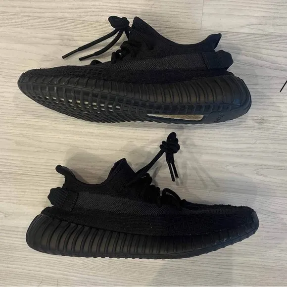 Black Knit Sneakers