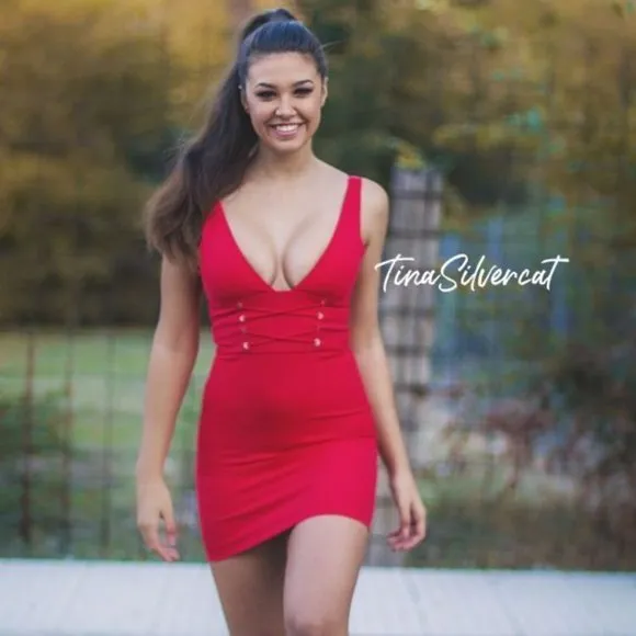 BLOGGER'S Fave! Zara Red Corset Mini Dress Sz M NWT