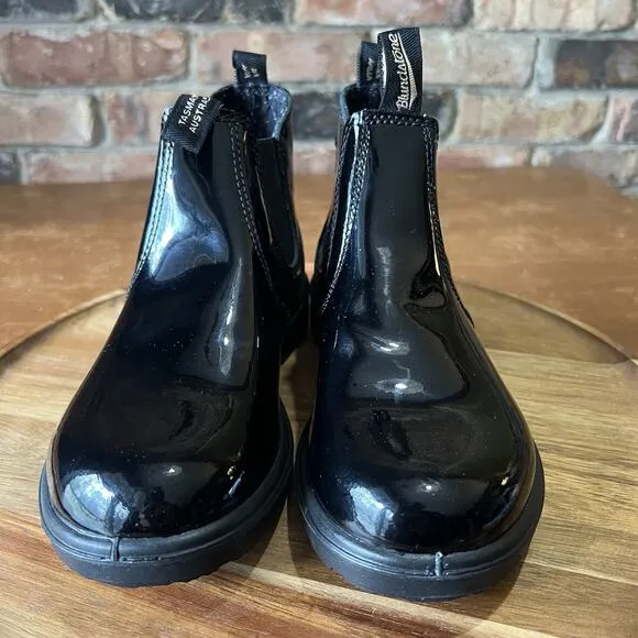 Blundstone 2255 Chelsea Boots Black Patent Leather Size 3 UK Womens 6