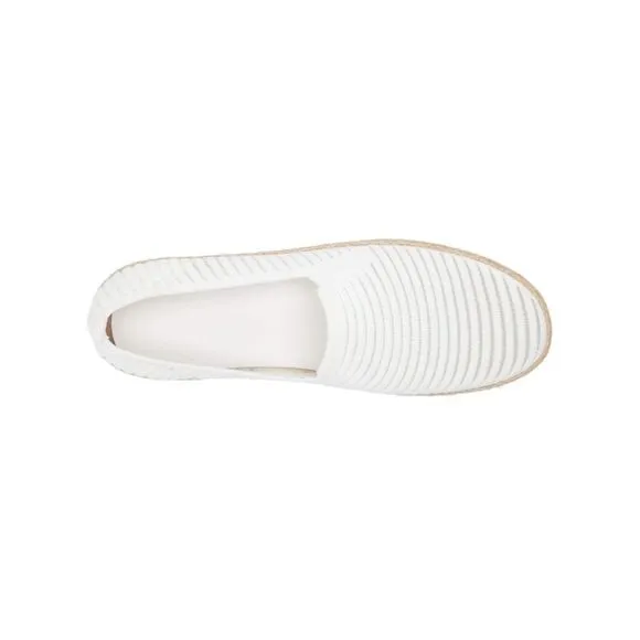 Bobs Skechers flexpadrille White iridescent sneakers slip-on size 8 B11