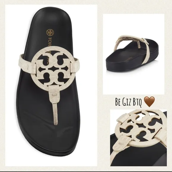 BOGO🆑BUY ONE-GET ONE 50%🆑AUTHENTIC TORY BURCH Sandals Size 8 at Final Price