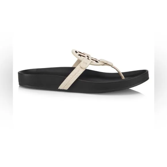 BOGO🆑BUY ONE-GET ONE 50%🆑AUTHENTIC TORY BURCH Sandals Size 8 Final Price Buy Now