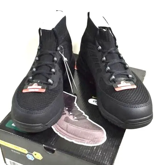 Boots . Steel Toe . Size: 7 . Slip Resistant . Breathable Knit . Comfort Insole
