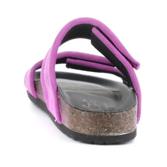 Bos &amp; Co. Matteo Fucshia Suede sandals NWB
