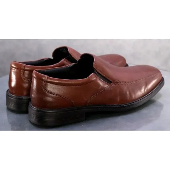 Bostonian Common Wealth Men's Dress Loafers Shoes Size 8 (W) Wide Leather EUC