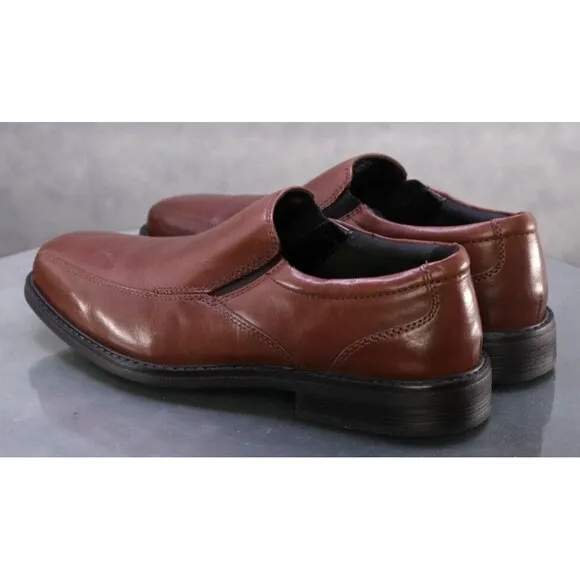 Bostonian Common Wealth Men's Dress Loafers Shoes Size 8 (W) Wide Leather EUC