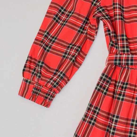 Boswell Tartan Plaid Yanis Button Up Midi Dress size small