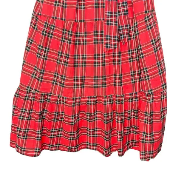 Boswell Tartan Plaid Yanis Button Up Midi Dress size small
