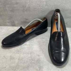 Bragano Made in Italy By Cole Haan Men's 10 M Black Low Vamp Formal‎ Loafers