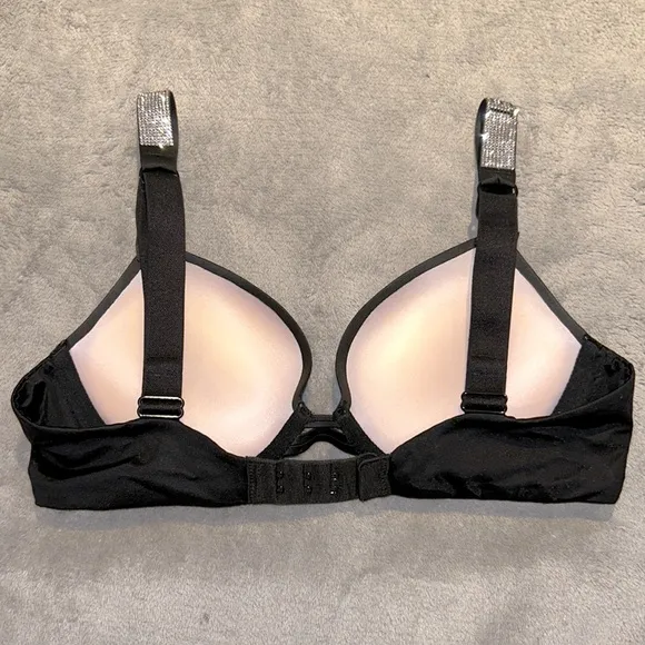 ♡BRAND NEW 1ST RELEASE 3-PIECE ☆Shine Strap☆ SET. 32B♡ Medium Panty♡ XS/SGarter♡