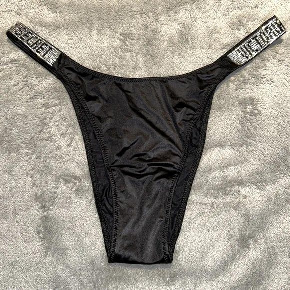 ♡BRAND NEW 1ST RELEASE 3-PIECE ☆Shine Strap☆ SET. 32B♡ Medium Panty♡ XS/SGarter♡