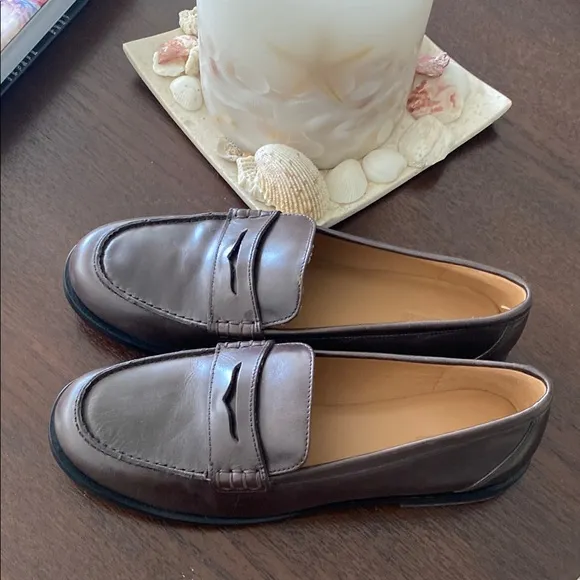 Brand new Brown Leather Loafers