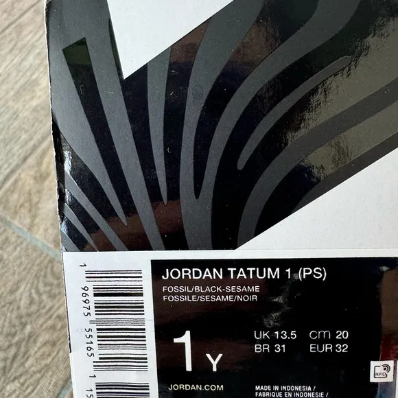 Brand New Jordan Tatum 1 Preschool Kids Sneakers“Tunnel Walk”
