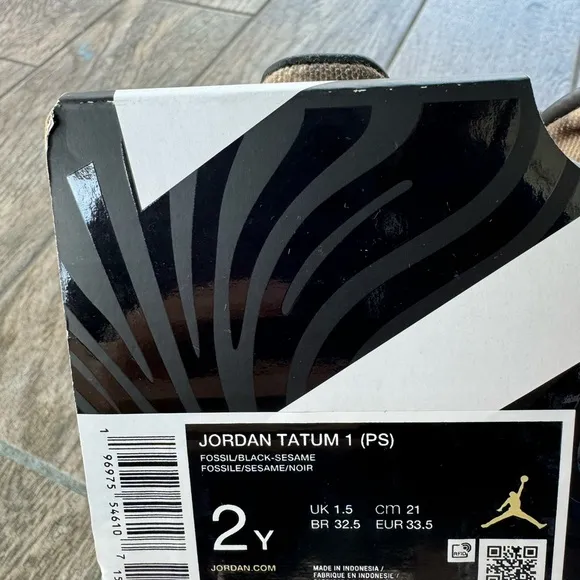 Brand New Jordan Tatum 1 Preschool Kids Sneakers“Tunnel Walk”