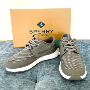 BRAND NEW - SPERRY Boat Water Walk Shoes Boys Kids SP-7 SEAS 3 GREY - Size 12.5
