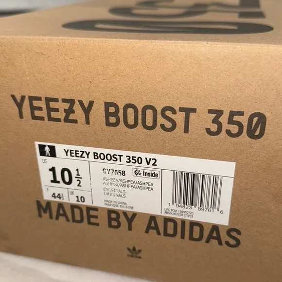 Brand new Yeezys in box . Yeezys boost 350 v2. Beige and Gray