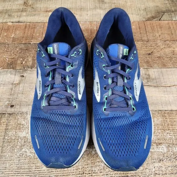 Brooks Adrenaline GTS 22 Men's Sz 12.5 D Blue Athletic Running Gym Walk Sneakers