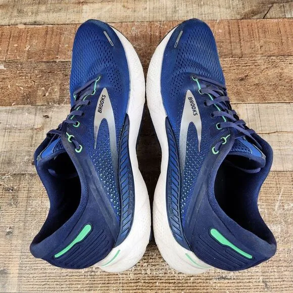 Brooks Adrenaline GTS 22 Men's Sz 12.5 D Blue Athletic Running Gym Walk Sneakers