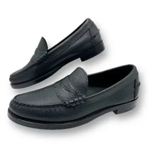 Brooks Brothers x Allen Edmonds Black Leather Penny Loafers 10.5 D