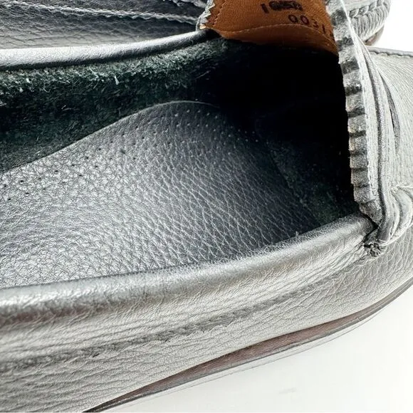 Brooks Brothers x Allen Edmonds Black Leather Penny Loafers 10.5 D