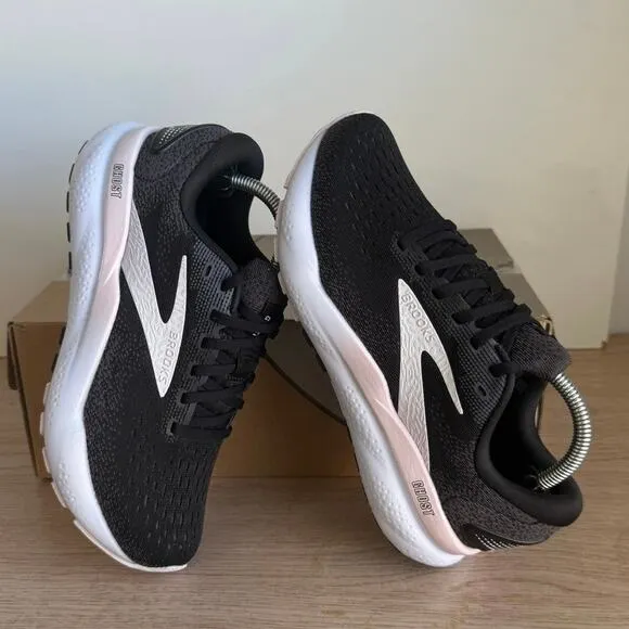 Brooks Ghost 16 ‘Black/White/Orchid Ice’ Women Running Sneakers - SZ 6