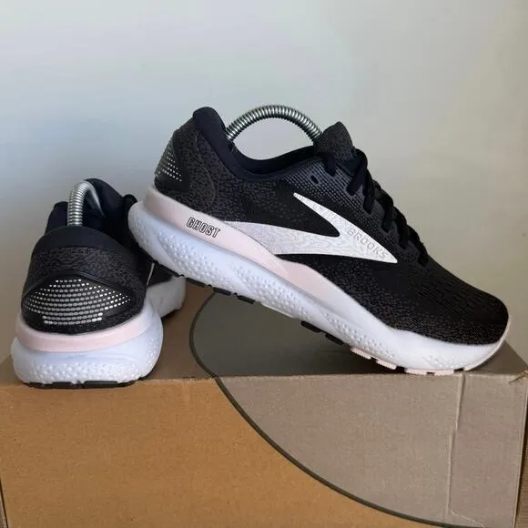Brooks Ghost 16 ‘Black/White/Orchid Ice’ Women Running Sneakers - SZ 6