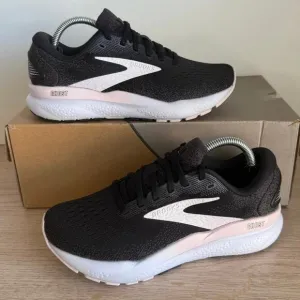 Brooks Ghost 16 ‘Black/White/Orchid Ice’ Women Running Sneakers - SZ 6