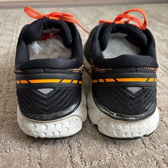 Brooks Men's Ghost 11 Running Shoes 10.5 Black 1102881D093 Run Walk Sneakers