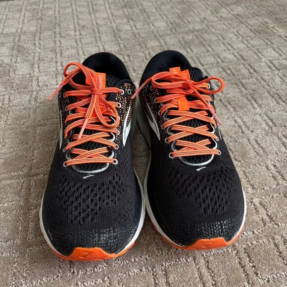 Brooks Men's Ghost 11 Running Shoes 10.5 Black 1102881D093 Run Walk Sneakers