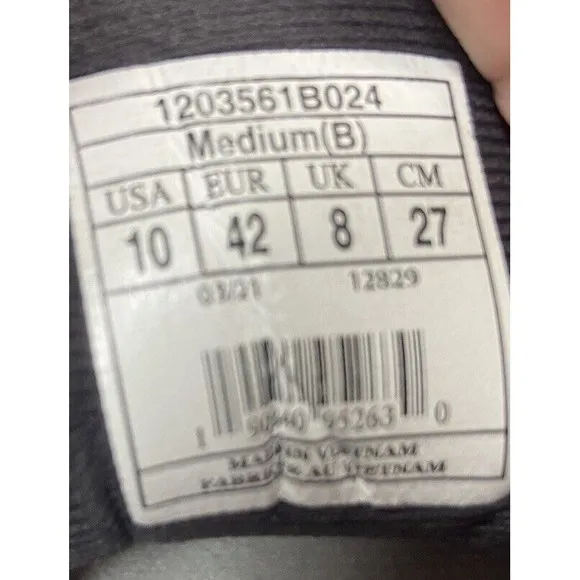 Brooks Shoes Women 10 Ghost 14 Gray Pink Yucca Running Athletic Sneakers Walk
