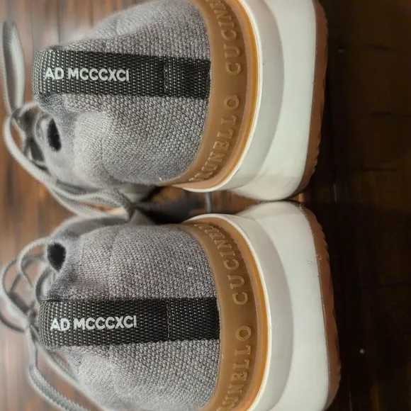 Brunello Cucinelli Knit Runner Sneakers 46