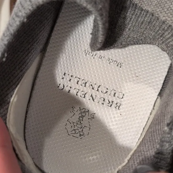 Brunello Cucinelli Knit Runner Sneakers 46