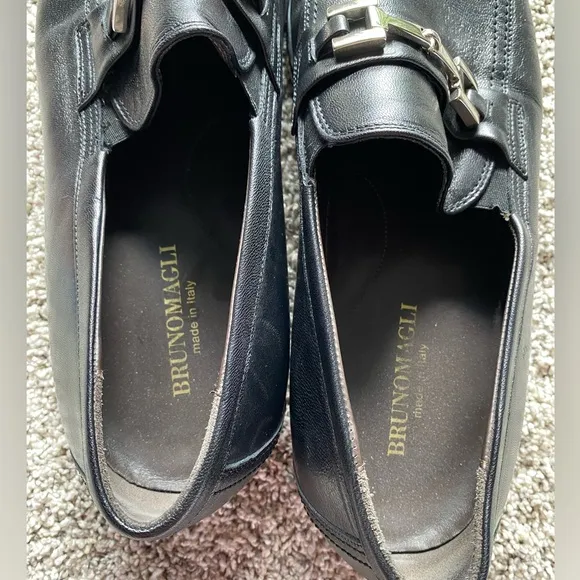 Bruno Magli Black Men's Loafers