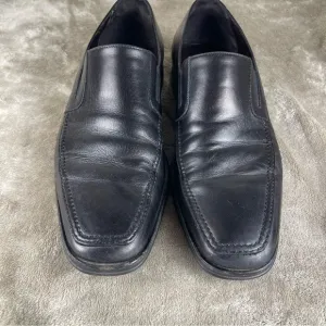 Bruno Magli Men’s Black Leather Loafers Size 8