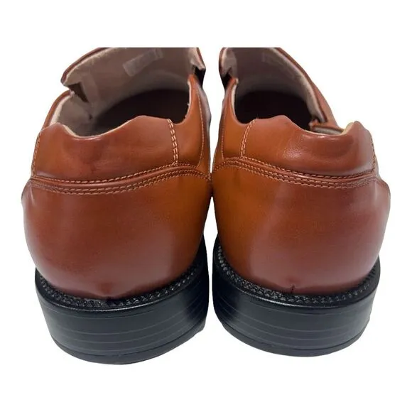 BRUNO MARC Men's  Dress Loafers Shoes, Brown - US Size 15