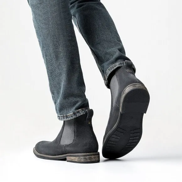 Bruno Marc New York Timeless Suede Leather Chelsea Boots Men's Size 15