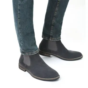 Bruno Marc New York Timeless Suede Leather Chelsea Boots Men's Size 15